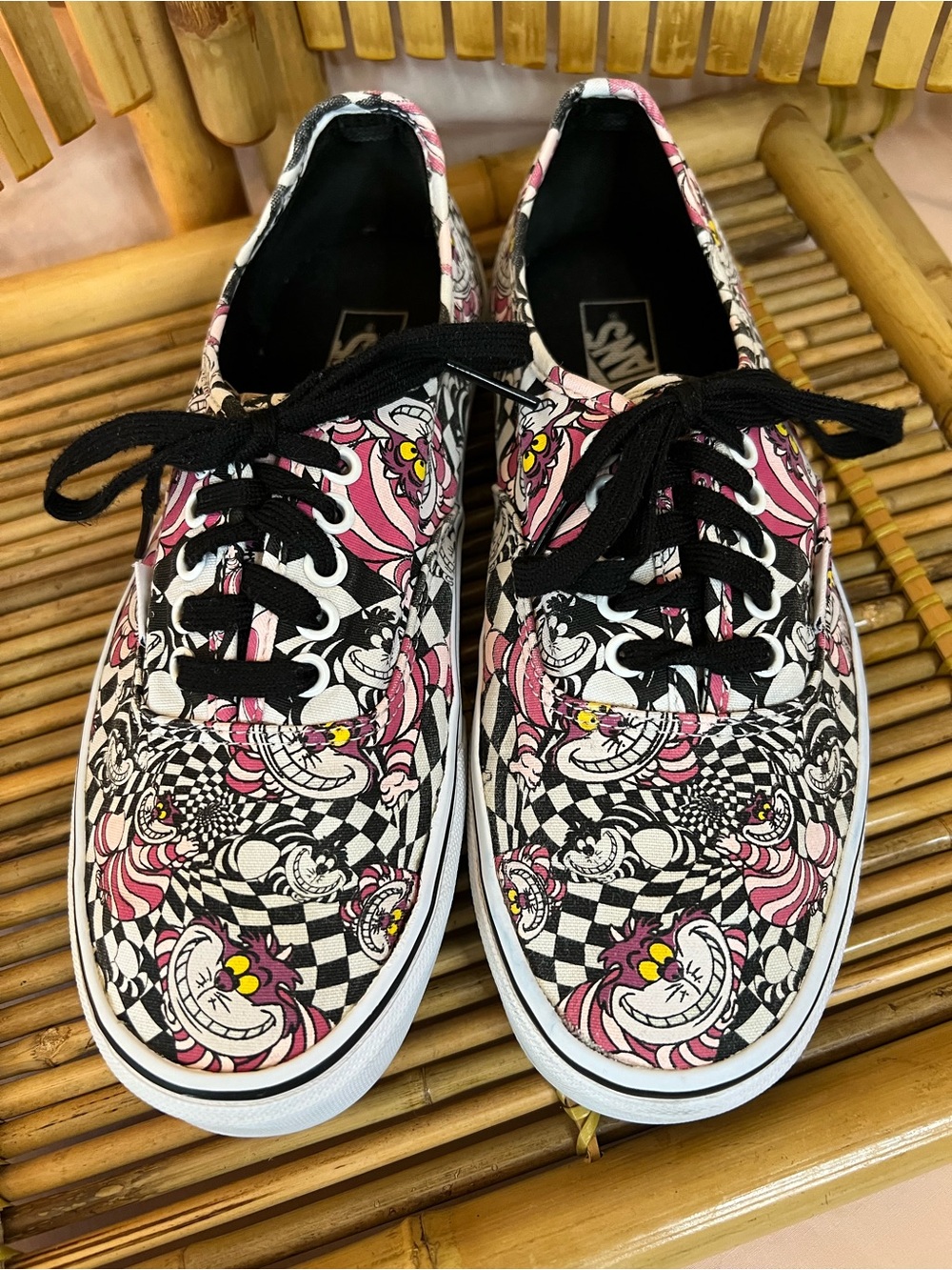 Vans x Disney “Alice in Wonderland” Cheshire Cat Authentic sneakers